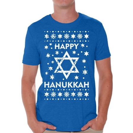 Happy Hanukkah Graphic T-Shirt for Men
