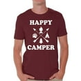 thumbnail image 1 of Awkward Styles Happy Mens Shirt Happy Camper Men's T Shirt Cute Camping Clothes for Him Happy Camper Shirt for Boyfriend Camping Lovers Gifts Camper T Shirt for Dad Happy Camper Shirt for Men, 1 of 4