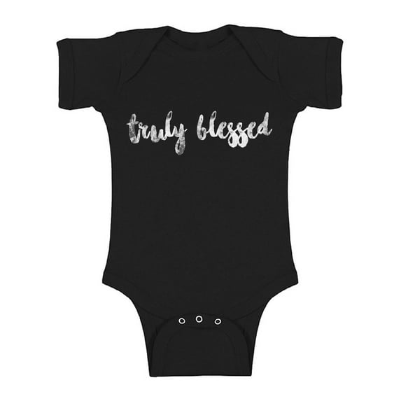 Awkward Styles Happy Thanksgiving Baby Bodysuit Truly Blessed Romper