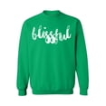 thumbnail image 1 of Awkward Styles Happy Thanksgiving Crewneck Top Blissful Sweatshirts, 1 of 5