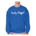 thumbnail image 1 of Awkward Styles Happy Thanksgiving Crewneck Top Truly Blessed Sweatshirts, 1 of 4