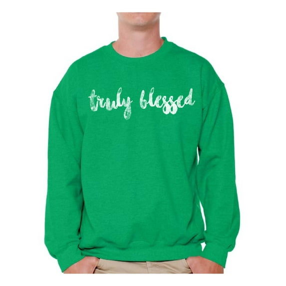 Awkward Styles Happy Thanksgiving Crewneck Top Truly Blessed Sweatshirts