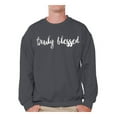 thumbnail image 1 of Awkward Styles Happy Thanksgiving Crewneck Top Truly Blessed Sweatshirts, 1 of 4