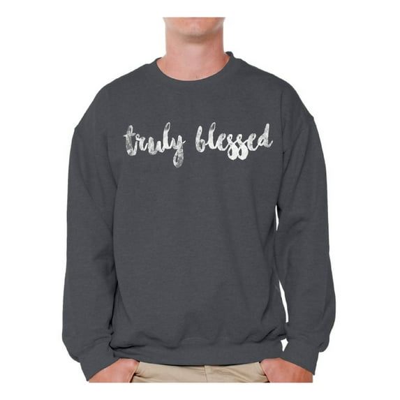 Awkward Styles Happy Thanksgiving Crewneck Top Truly Blessed Sweatshirts