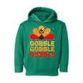 thumbnail image 1 of Awkward Styles Happy Thanksgiving Day Toddler Hoodie for Boys Girls Gobble Turkey Fleece Hooded Sweatshirt, 1 of 5