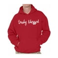 thumbnail image 1 of Awkward Styles Happy Thanksgiving Hoodie Truly Blessed Sweatshirt, 1 of 4
