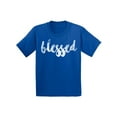 thumbnail image 1 of Awkward Styles Happy Thanksgiving T-Shirt Blessed Kids T Shirts, 1 of 4
