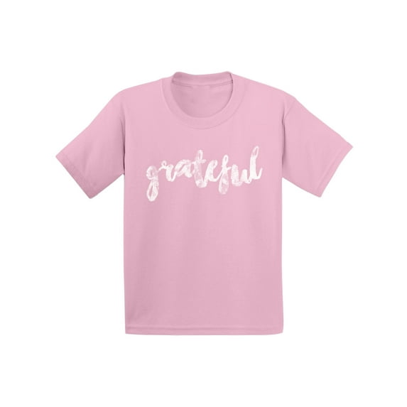 Awkward Styles Happy Thanksgiving T-Shirt Grateful Toddler Shirt