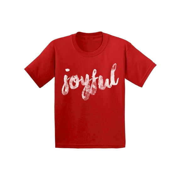 Awkward Styles Happy Thanksgiving T-Shirt Joyful Kids T Shirts