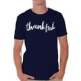 thumbnail image 1 of Awkward Styles Happy Thanksgiving T-Shirt Thankful Shirts for Men, 1 of 4