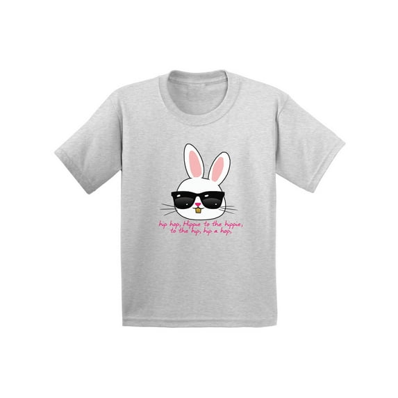 Awkward Styles Hip Hop Easter Bunny Toddler Shirt Easter Holiday Tshirt Easter Gifts for Kids Happy Easter Tshirt Cool Easter Bunny Shirt Easter Bunny T Shirt Easter Party Outfit Funny Easter Shirts
