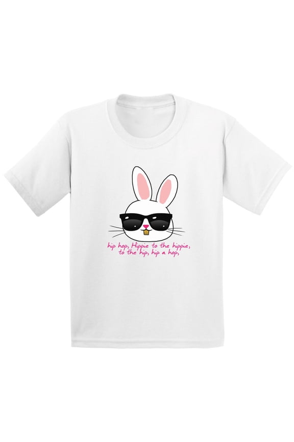 Hip Hop Easter Bunny Toddler Shirt Easter Holiday Tshirt Easter Gifts for Kids Happy Easter Tshirt Cool Easter Bunny Shirt Easter Bunny T Shirt Easter Party Outfit Funny Easter Shirts