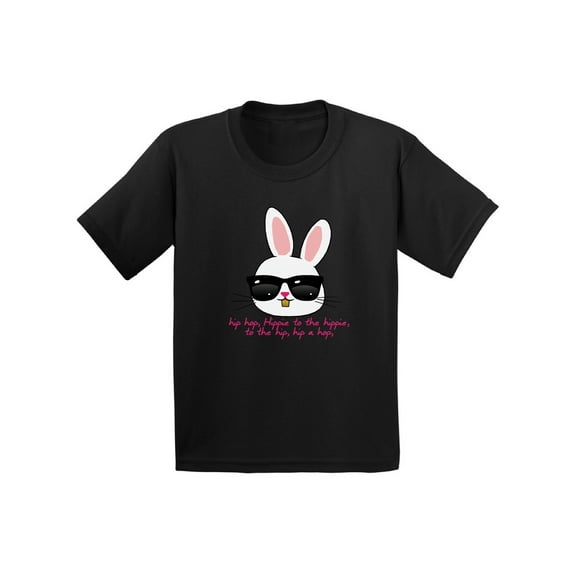 Awkward Styles Hip Hop Easter Bunny Toddler Shirt Easter Holiday Tshirt Easter Gifts for Kids Happy Easter Tshirt Cool Easter Bunny Shirt Easter Bunny T Shirt Easter Party Outfit Funny Easter Shirts