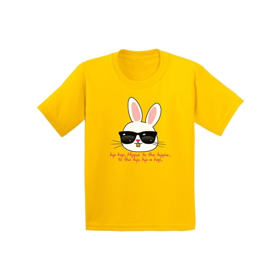 Awkward Styles Hip Hop Easter Bunny Youth Shirt Easter Bunny Tshirt Easter T Shirt Kids Easter Gifts Easter Holiday Shirt Happy Easter T Shirt Funny Easter Bunny T Shirt Cool Easter Shirts for Kids