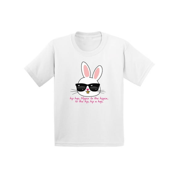 Awkward Styles Hip Hop Easter Bunny Youth Shirt Easter Bunny Tshirt Easter T Shirt Kids Easter Gifts Easter Holiday Shirt Happy Easter T Shirt Funny Easter Bunny T Shirt Cool Easter Shirts for Kids