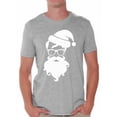 thumbnail image 1 of Awkward Styles Hipster Santa Christmas Shirt Santa Men's Holiday Tee for Christmas Hipster Santa Claus with Glasses Shirt Christmas T-shirt for Men Xmas Party Hipster Christmas Holiday Top, 1 of 4