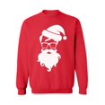 thumbnail image 1 of Awkward Styles Hipster Santa Sweater Christmas Sweatshirt Hipster Santa Claus with Glasses Christmas Sweater Modern Santa Christmas Sweatshirt for Men and for Women Hipster Holiday Sweatshirt, 1 of 5