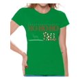thumbnail image 1 of Awkward Styles Ho Ho Ho Yall Christmas Shirts for Women Xmas Reindeer Holiday T Shirt for Christmas Party Women's Holiday Top Ho Ho Ho Ugly Christmas T-Shirt Xmas Holidays Gift, 1 of 4