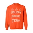 thumbnail image 1 of Awkward Styles Holiday Baking Team Christmas Sweatshirt Christmas Gingerbread Holiday Sweatshirt Christmas Cookies Thanksgiving Sweater Family Holiday Xmas Sweater Thanksgiving Sweatshirt Men & Women, 1 of 5