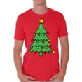thumbnail image 1 of Awkward Styles Holiday Christmas Tree Graphic Tee Mens, 1 of 4
