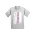 thumbnail image 1 of Awkward Styles Hope Flag Tshirt for Kids Pink Ribbon Youth Shirt Breast Cancer Awareness Shirts for Kids Support Gifts for Cancer Survivor Breast Cancer Tshirt Pink Gifts for Kids Pink Shirt, 1 of 4