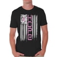 thumbnail image 1 of Awkward Styles Hope Flag Tshirt Pink Ribbon Shirt Breast Cancer Awareness Shirts for Men Support Gifts for Cancer Survivor Breast Cancer Tshirt Pink Gifts for Him, 1 of 4