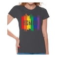 thumbnail image 1 of Awkward Styles Human Ladies T Shirt Human Shirt for Women Gay Shirt for Women Gay Shirt Gay Pride T-Shirt Gay Flag Shirts Gay Flag T Shirt Rainbow Gay T Shirt Cute Ladies Tshirt LGBTQ Clothing, 1 of 4