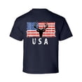 thumbnail image 1 of Awkward Styles Hunting Deer USA Youth Shirt Proud American Pro America Kids T shirt Made in the USA Retro USA Tshirt for Boys USA Pride Retro USA Tshirt for Girls Print on the Back Only, 1 of 4