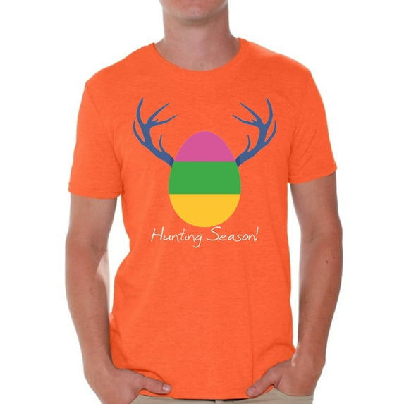 Awkward Styles Hunting Season Shirt Easter T Shirt Men Easter Egg Shirt Easter Holiday Party Outfit for Men Funny Easter Gifts for Him Easter Egg Hunt Shirt Easter Hunt Tshirt Easter Holiday Shirt