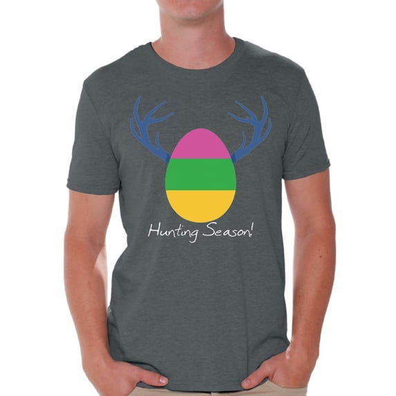 Awkward Styles Hunting Season Shirt Easter T Shirt Men Easter Egg Shirt Easter Holiday Party Outfit for Men Funny Easter Gifts for Him Easter Egg Hunt Shirt Easter Hunt Tshirt Easter Holiday Shirt