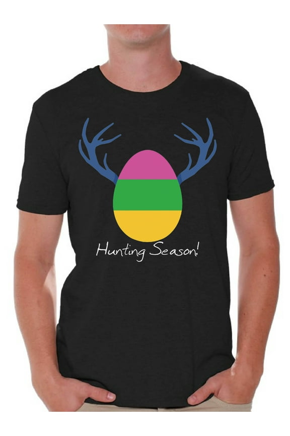 Hunting Season Shirt Easter T Shirt Men Easter Egg Shirt Easter Holiday Party Outfit for Men Funny Easter Gifts for Him Easter Egg Hunt Shirt Easter Hunt Tshirt Easter Holiday Shirt