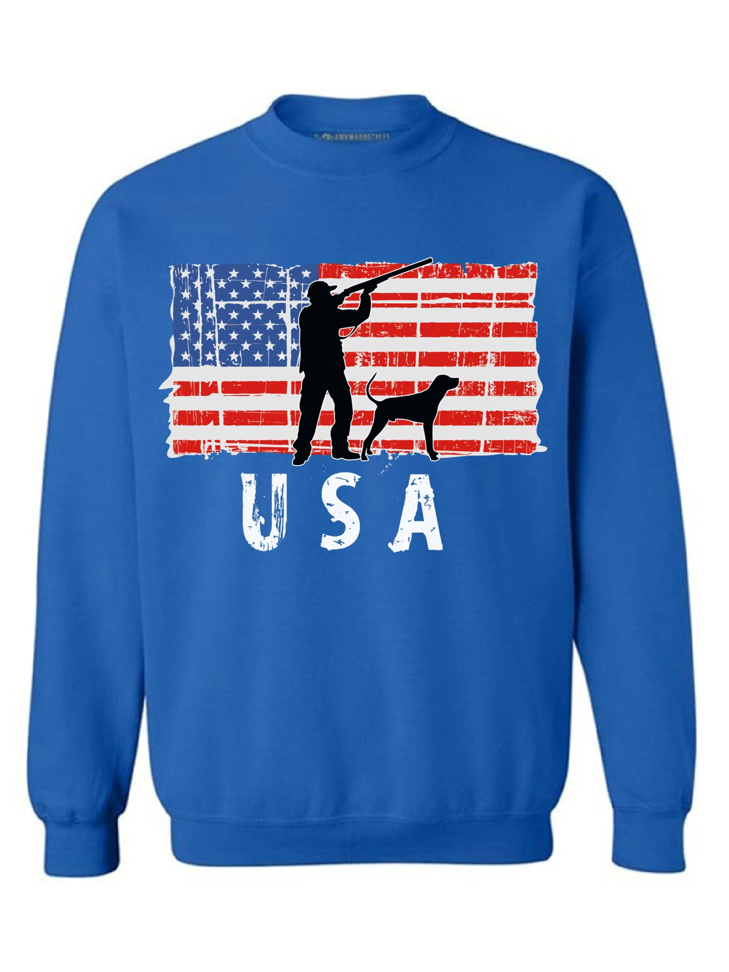 Awkward Styles Hunting USA Crewneck United States of America Pro ...