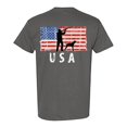 thumbnail image 1 of Awkward Styles Hunting USA Men Shirt Hunting Gifts Pro America T shirt for Men 4th of July Party American Flag Men Tshirt Made in the USA Patriotic T-shirt for Men USA Pride Print on the Back Only, 1 of 4