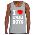 thumbnail image 1 of Awkward Styles I Heart Cali Boys Tank Top for Men I Love Cali Boys Tank California Muscle Shirt Cali Fitness Tank Gifts from California California Map Tank Top Cali Gifts, 1 of 4