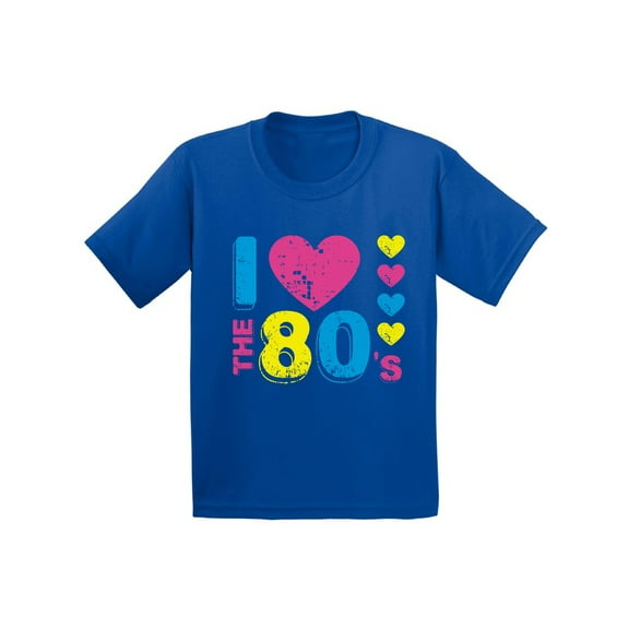 Awkward Styles I Love The 80's Kids Shirt 80's Love Tshirt Kids 80's T Shirt 80's Party Shirts for Boys 80's Kids Costumes I Love The 80's Party T-Shirt I Love The 80's Gifts for Girls 80's Shirt
