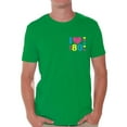 thumbnail image 1 of Awkward Styles I Love the 80's Men's Shirt 80s Pocket T Shirts 80s Costumes for Men 80s Party Outfit 80's Accessories Love the 80s Tshirts for Men Retro Vintage Pocket Tee Shirt for Him, 1 of 4