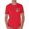 thumbnail image 1 of Awkward Styles I Love the 80's Men's Shirt 80s Pocket T Shirts 80s Costumes for Men 80s Party Outfit 80's Accessories Love the 80s Tshirts for Men Retro Vintage Pocket Tee Shirt for Him, 1 of 4