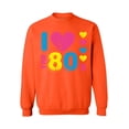 thumbnail image 1 of Awkward Styles I Love The 80's Sweatshirt 80's Sweater for Men and Women 80's Party Sweatshirt Gifts for 80's Lovers Funny 80's Party Costumes for Men and Women I Love The 80's Unisex Clothes, 1 of 5