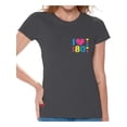 thumbnail image 1 of Awkward Styles I Love the 80's Women's Shirt 80s Pocket T Shirts 80s Costumes for Women 80's Party Outfit 80's Accessories Love the 80s Tshirts for Women Retro Vintage Pocket Tee Shirt for Her, 1 of 4