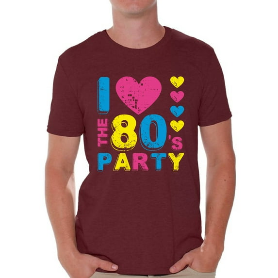 Awkward Styles I Love the 80s Party Shirt I Love the 80s Shirt Men 80s Accessories 80s Retro Vintage Rock T-Shirt 80s Costume 80s Clothes for Men 80s Outfit 80s Party Boy Shirt