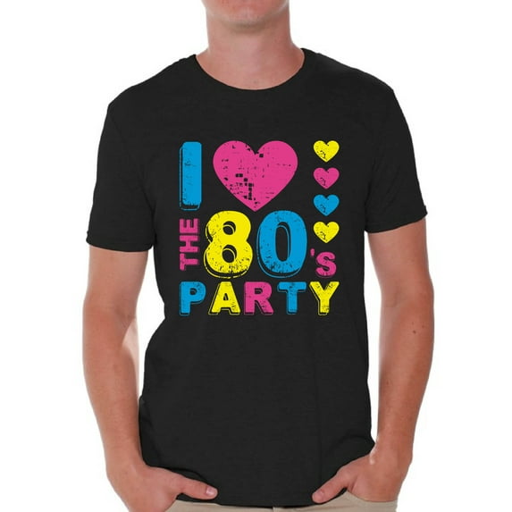 Awkward Styles I Love the 80s Party Shirt I Love the 80s Shirt Men 80s Accessories 80s Retro Vintage Rock T-Shirt 80s Costume 80s Clothes for Men 80s Outfit 80s Party Boy Shirt