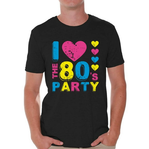 Awkward Styles I Love the 80s Party Shirt I Love the 80s Shirt Men 80s Accessories 80s Retro Vintage Rock T-Shirt 80s Costume 80s Clothes for Men 80s Outfit 80s Party Boy Shirt
