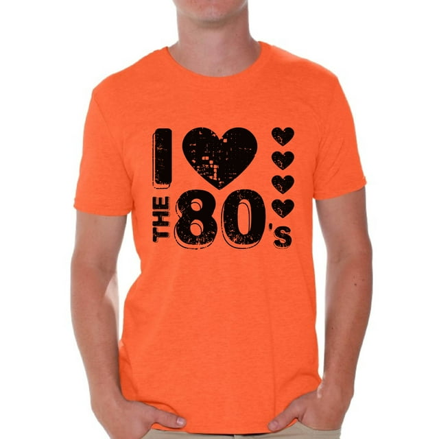 Awkward Styles I Love the 80s Shirt Black 80s Accessories 80s Rock T Shirt 80s T Shirt Retro Vintage Rock Concert T-Shirt 80s T Shirt for Men's 80s Costumes 80s Outfit for 80s Party