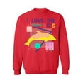thumbnail image 1 of Awkward Styles I Love 90's Crewneck Top 1990's Themed Party Sweatshirts, 1 of 5