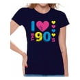 thumbnail image 1 of Awkward Styles I Love the 90's Women T Shirt Tops for 90s 90s Lover Shirt Costumes for Women 1990 T Shirt 90s Outfit for Her 90s Party T-Shirt 90s Accessories 90s Vintage Shirts, 1 of 4