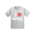 thumbnail image 1 of Awkward Styles I Love Daddy Infant Shirt Red Heart Tshirt Shirts for Boy Shirts for Girls Cute T-shirt for Girls Cool T Shirts for Boys Gifts for Children Love Shirts Best Father Ever T Shirt for Kids, 1 of 4