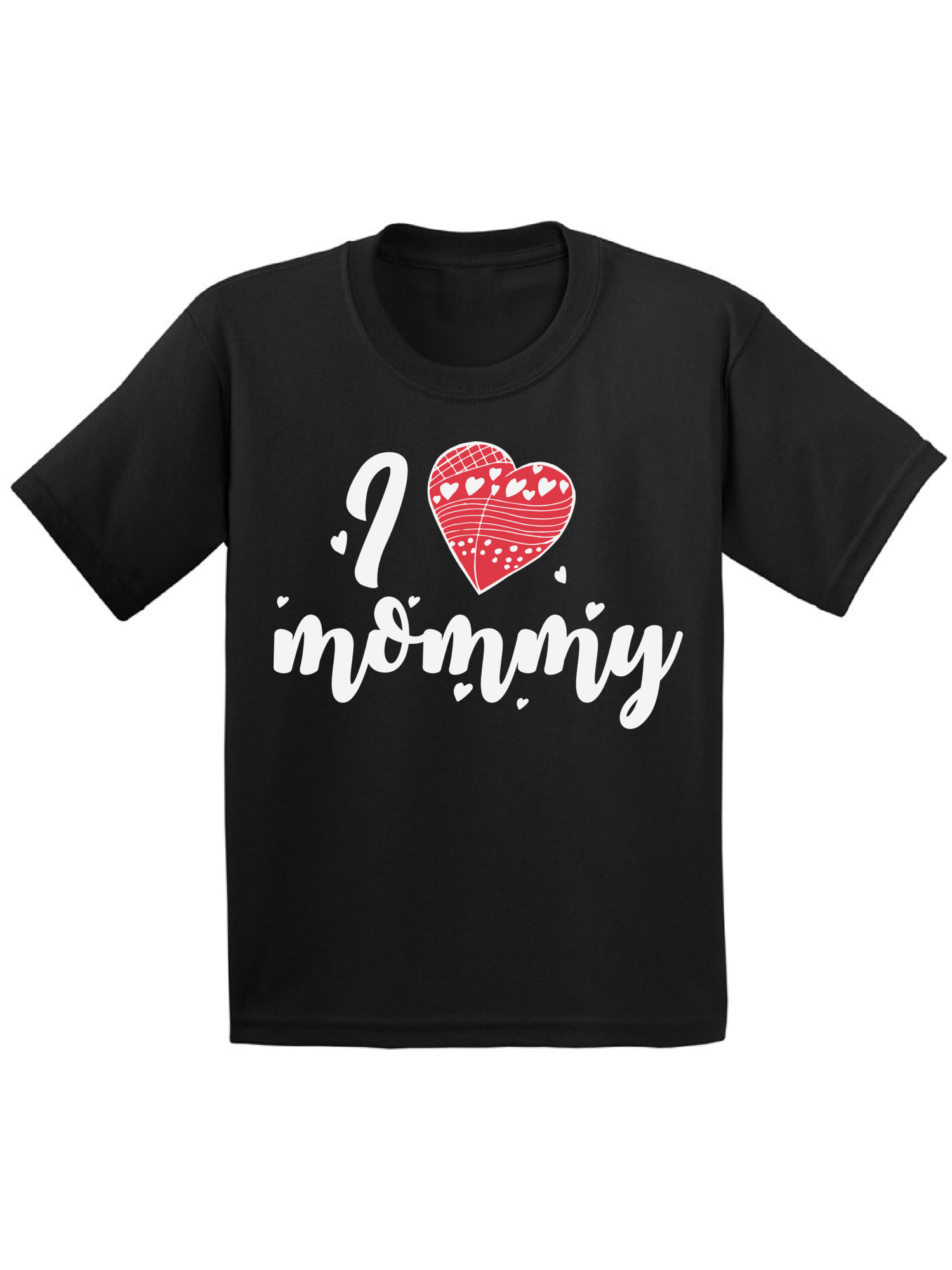 Awkward Styles I Love Mommy Infant Shirt Red Heart Tshirt Shirts for Boy Shirts for Girls Cute T-shirt for Girls Cool T Shirts for Boys Gifts for Children Love Shirts Best Mom Ever T Shirt for Kids - image 1 of 4