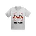 thumbnail image 1 of Awkward Styles I Love My Twin Youth Shirt Birthday Gifts for Girls Boys Twins Funny Twin Party Outfit Cute Twin T shirts for Girls Cute Twin T shirts for Boys Themed Party Twins Tshirts, 1 of 4
