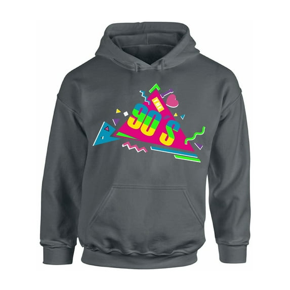 Awkward Styles I Love Nineties Hoodie Funky 90s Music Lover Hooded Sweatshirt