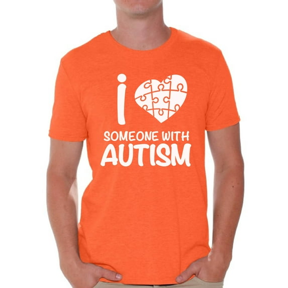 Awkward Styles I Love Someone with Autism Shirt Men's Autism Awareness T-shirt Men Autism Awareness Shirts Men's Autism T Shirt Autism Awareness Gifts for Him Autistic Pride Gifts
